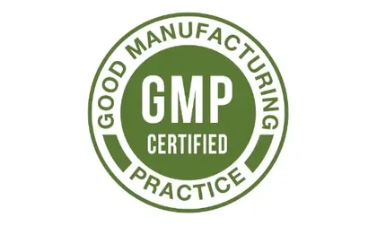GMP certified facility seal