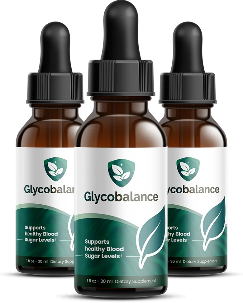 3 Bottles of Glycobalance liquid blood sugar support formula
