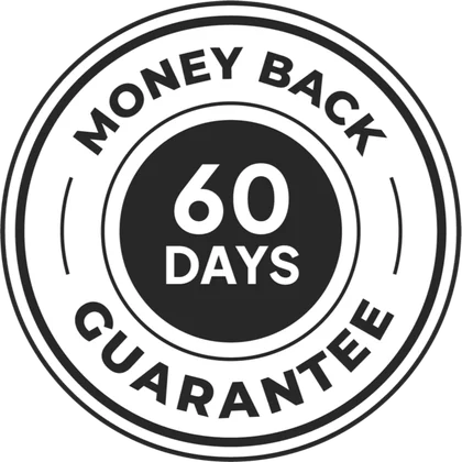 60-day guarantee seal